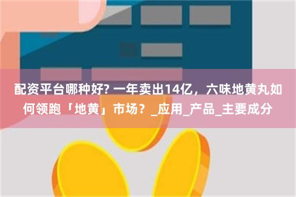 配资平台哪种好? 一年卖出14亿，六味地黄丸如何领跑「地黄」市场？_应用_产品_主要成分