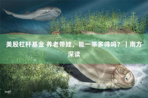 美股杠杆基金 养老带娃，能一举多得吗？｜南方深读