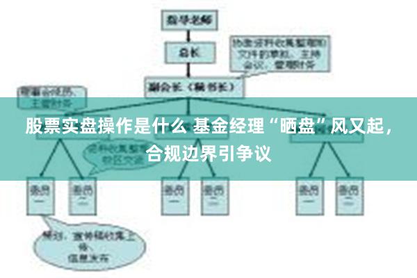 股票实盘操作是什么 基金经理“晒盘”风又起，合规边界引争议